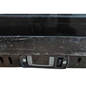 Zadný bar Chladiaci Skinplate - 3 Posuvné Sklenené Dvere - 328 L - Dynasteel