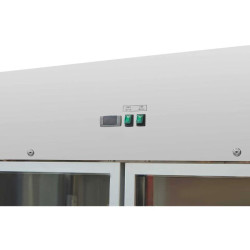 Positive Refrigerated Cabinet 1400 L 2 Glass Doors GN 2/1