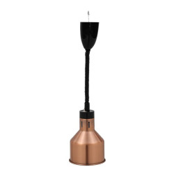 Pro Heat Lamp 250 W Ø 175 mm Copper | Dynasteel