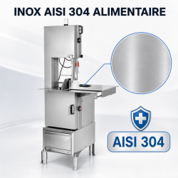 Píla na kosti Pro Dynasteel 2400 mm 2200 W 380 V Inox