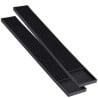 Tapis de Bar PVC 59 cm Noir — Égouttoir Comptoir CHR