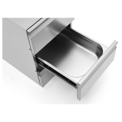 Set de 3 Tiroirs pour Meuble Plonge Profondeur 600