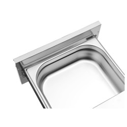 Set de 3 Tiroirs pour Meuble Plonge Profondeur 600