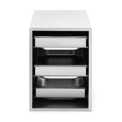 Set de 3 Tiroirs pour Meuble Plonge Profondeur 600