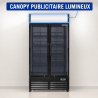 Vitrine à Boissons 736 L 2 Portes Vitrées 2-8 °C R290