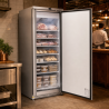 Mraznička 590 L Inox Ventilované Chladenie -22 °C
