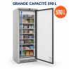 Mraznička 590 L Inox Ventilované Chladenie -22 °C