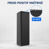 Armoire Réfrigérée Positive 400 L Noire 0/+8°C