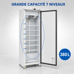 Mraznička 380 L Ventilované chladenie -18/-22 °C