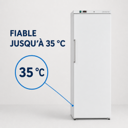 Ventilovaná chladnička 527 L +2/+8 °C — Plné dvere