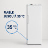 Ventilovaná chladnička 527 L +2/+8 °C — Plné dvere
