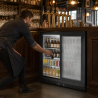Zadný bar chladený 208 L - 2 posuvné dvere