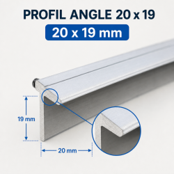 Paire Glissières 645 mm Chladiaca skriňa 1400 L