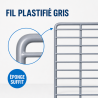 Grille pour Saladette 560 x 330 mm — Clayette Plastifiée