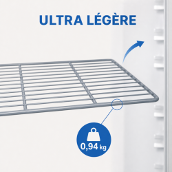 Grille pour Saladette 560 x 330 mm — Plastifikovaná polica