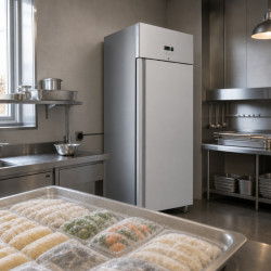 Armoire Réfrigérée Inox Négative GN2/1 - 650 L - Dynasteel