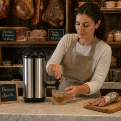 Distributeur Boissons Isotherme 7,5 L Inox AISI 304