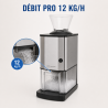 Elektrický drvič ľadu 12 kg/h 60 W nerez