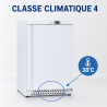 Mini chladnička s negatívnou teplotou 170 L -18°C biela