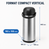 Thermos Coffee Maker with Pump 5 L Stainless Steel — Airpot Buffet