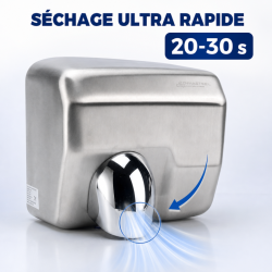 Automatický sušič rúk s nerezovým výtokom 2300 W — 45 dB