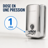 Distributeur Savon Mural Inox 800 ml AISI 304