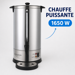 Professional Percolator 14 L 100 Cups 1650 W Stainless Steel