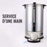 Percolátor Profesionálny 14 L 100 Šálok 1650 W Inox