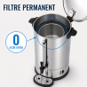 Professional Percolator 14 L 100 Cups 1650 W Stainless Steel