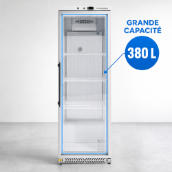 Positive Glass Door Refrigerated Cabinet 380 L 0/+8°C
