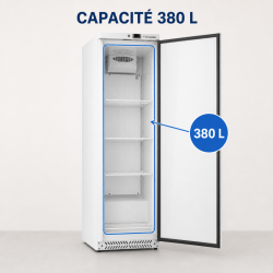 Armoire Réfrigérée Positive 380 L 0/+8°C Porte Pleine