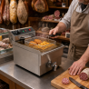 Friteza Profesionálna 13 L 3000 W s Odtokom - Inox