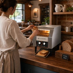 Toaster Conveyor Pro 1300 W Stainless Steel — Dynasteel