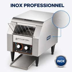 Toaster Conveyor Pro 1300 W Stainless Steel — Dynasteel