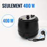 Soupière Électrique Pro 9 L 400 W — Termostat 30-80 °C