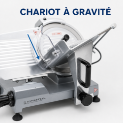 Krájačka na šunku Pro 220 mm 120 W s gravitáciou
