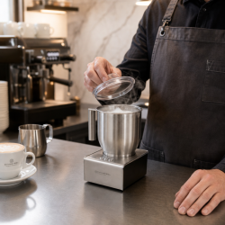 Mousseur à Lait 0,4 L 650 W Inox – Dynasteel