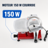 Gravitačná krájačka na šunku 250 mm 150 W Hliník