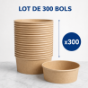 Kraft Salad Bowl 500 ml Ø 150 mm — Pack of 300