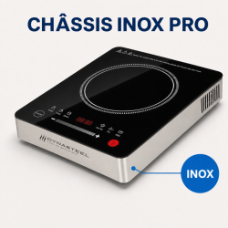 Indukčná varná doska Pro 2500 W — 80-240°C, Digitálna