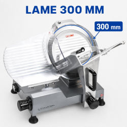 Krájačka na šunku Pro 300 mm 250 W s gravitáciou