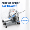 Krájačka na šunku Pro 300 mm 250 W s gravitáciou
