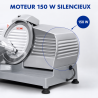 Krájačka na šunku Pro 250 mm 150 W s gravitáciou