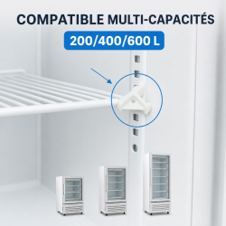 Refrigerated Cabinet Peg 200/400/600 L — Per Unit