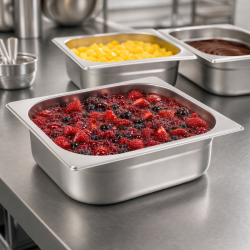 Bac Gastro GN 2/3 Inox 9 L - Hĺbka 100 mm