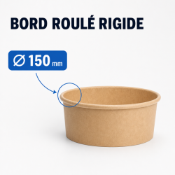 Kraftová šalátová misa 1000 ml Ø 150 mm - Sada 300