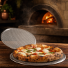 Plaque à Pizza Perforée Ø 250 mm Aluminium — Dynasteel