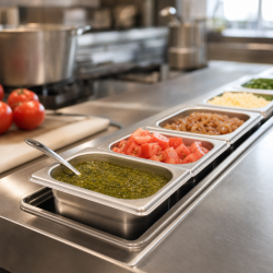 Bac Gastro GN 1/9 Inox - Prof. 150 mm - 1,4 L