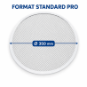 Perforovaný plech na pizzu Ø 350 mm Hliník — Pro