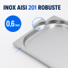 Bac Gastro GN 2/3 Inox — Hĺbka 20 mm, 1,35 L